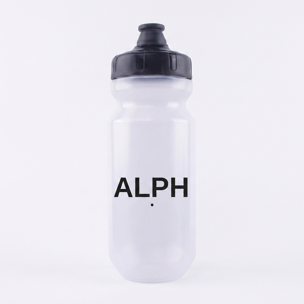 ALPH bottle, translucent white